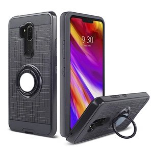 Hybrid Dual Layer Back Mobile Phone case ring phone cover Phone accessories for MOTO G7 PLAY