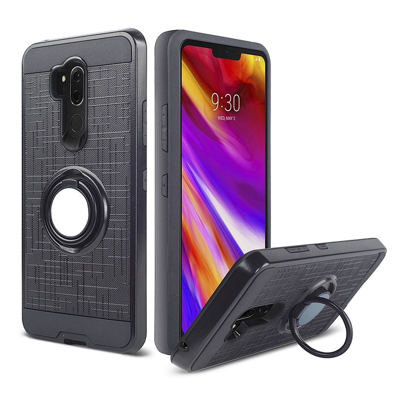 Hybrid Dual Layer Back Mobile Phone case ring phone cover Phone accessories for MOTO G7 PLAY