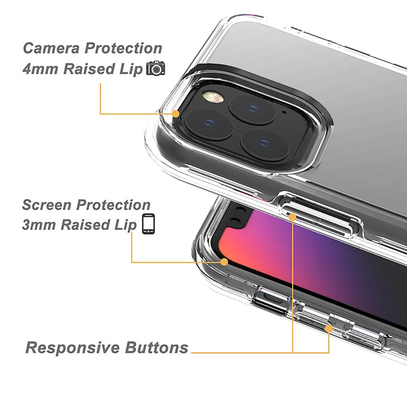 cheapest phone case protective Transparent Clear Back Case phone cover for iphone XI