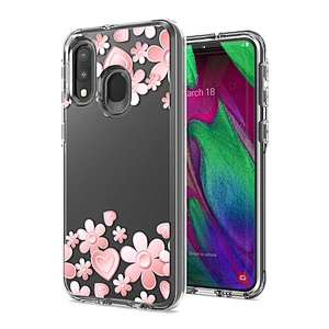 Durable mobile back covers for Samsung High Clear cell phone case with own design for Samsung A40