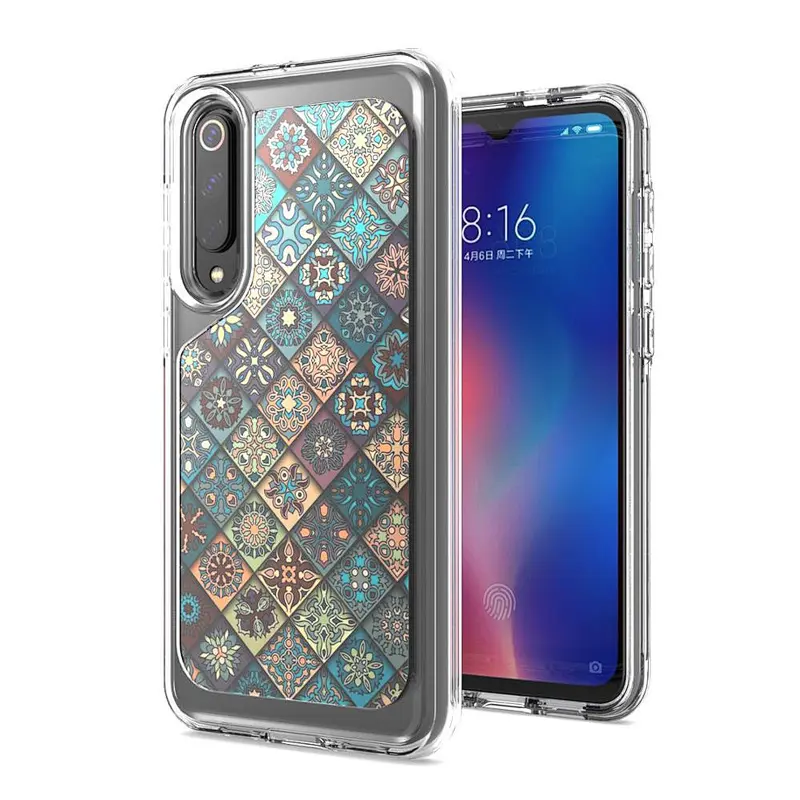 2020 Hot sale shockproof tpu mobile accessories luxury phone case with IMD Christmas design for MI 9 SE
