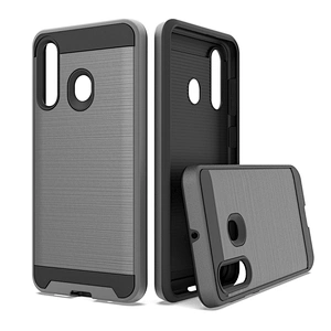 2020 Hot Sale phone case for samsung A51,Brush Metal Mobile Phone case for samsung A51