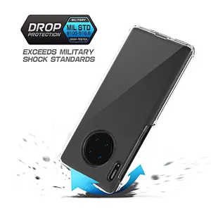 transparent TPU PC cell phone case for Huawei Mate 30