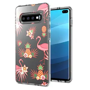 High clear mobile back cover design your own cell phone case with customized printed for Samsung S10 Plus