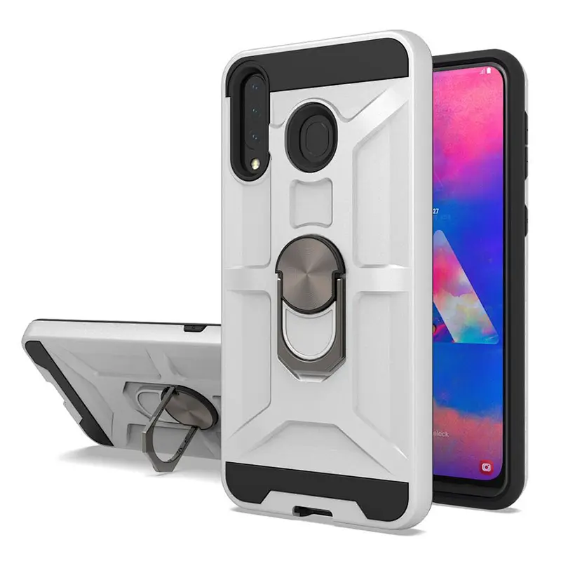 Hot-selling combo phone case for Samsung M30 protective cellphone covers with ring holder for Samsung A40S