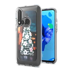 New models christmas IMD printed case tpu pc shockproof mobile phone cover for Huawei Nova 5i