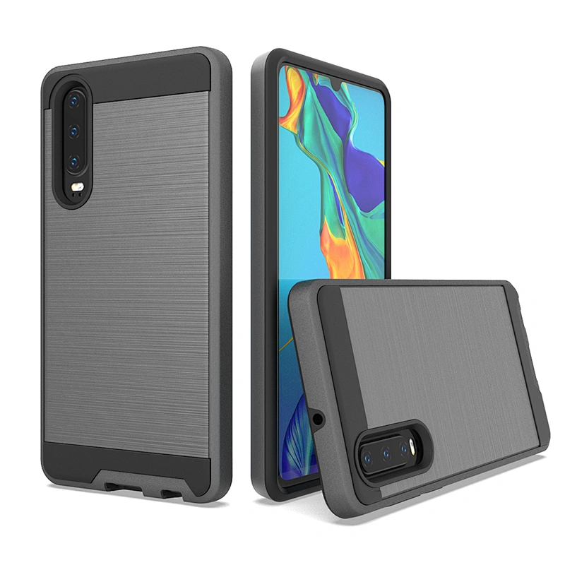 Free sample anti-shock mobile phone cover brushed custom back covers for Huawei Nova 5T