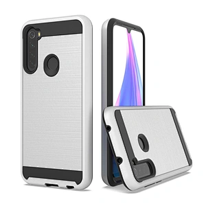 Best Selling Anti Slip Brushed Metal Surface mobile phone case For Mi Redmi Note 8 Pro Note 9