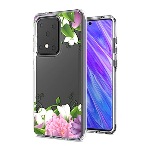 Hot sell clear PC tpu back case oem phone case For SAMSUNG S20 plus M30S A51 A10S A40