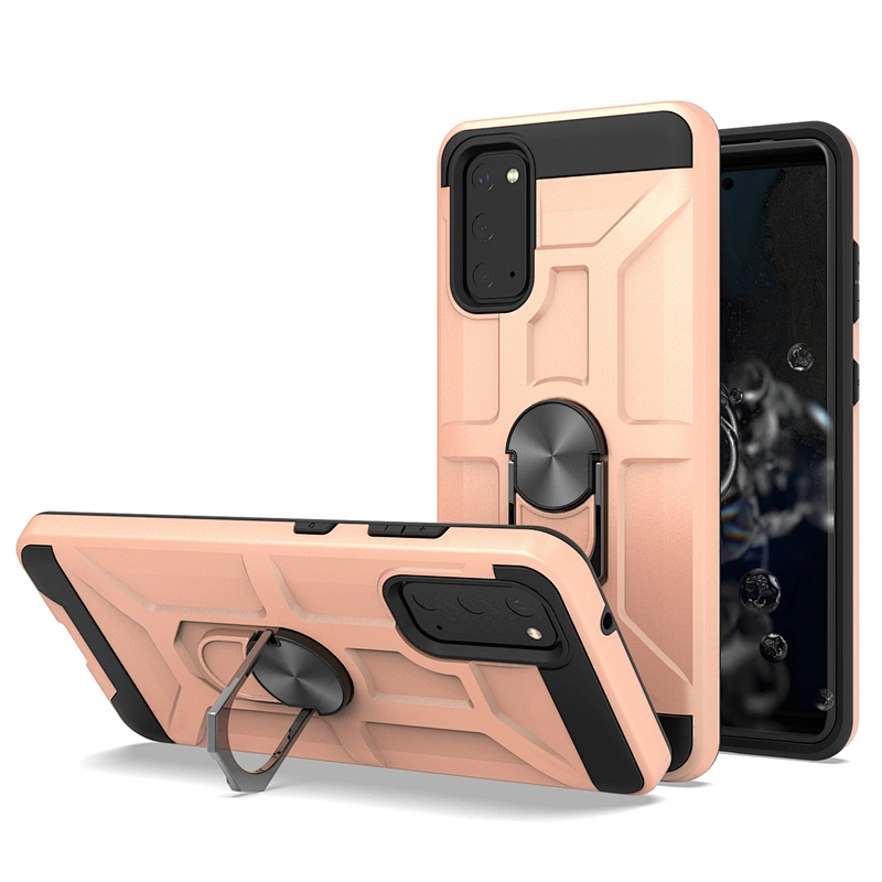 Ring holder armor mobile cover bulk phone case For samsung S20 A11 S10 Lite A2 Core A01