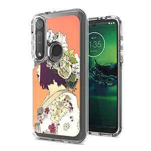 Fashion IMD design case for Motorola G8 Plus  back cover