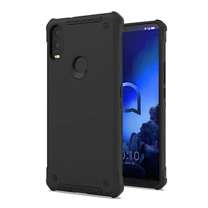 New Release Mobile Accessories for Alcatel 3V Fashionable Phone Housing with Leather Oil PC for Alcatel 5099A