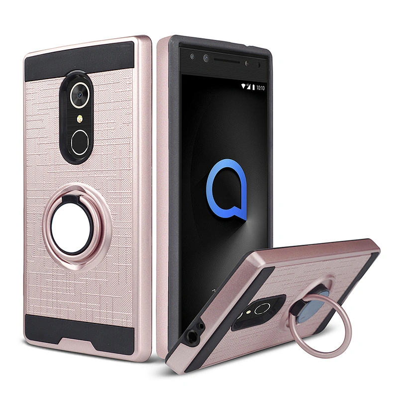 Ring holder case for Alcatel  5/5086A/5086Y/5086D ,protective mobile phone case cover