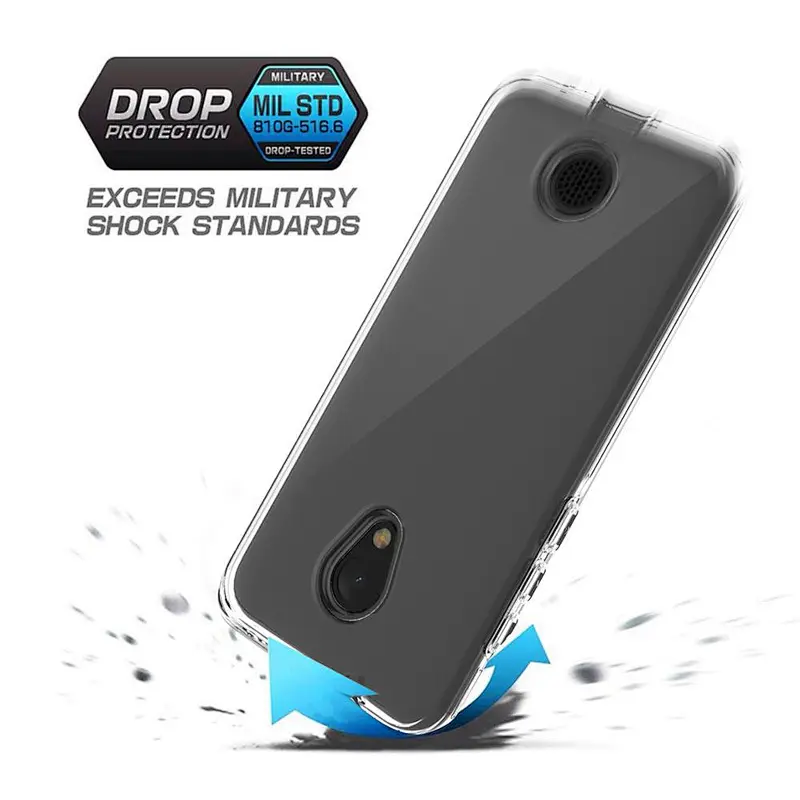 for Legacy S clear phone case Anti-knock Transparent Phone Case Soft TPU hard PC Phone cover