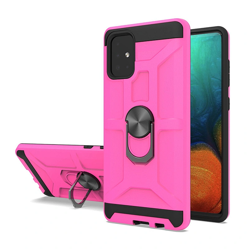 Protective 2 IN 1  PC TPU case with ring hoder phone case for Samsung galaxy NOTE 9 8 7 A11 A21 A31 A51 A71