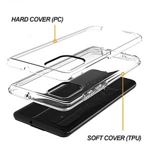 Latest printing slim transparent case cover for SAMSUNG A11 A21 S10E J2 Core S20 Ultra
