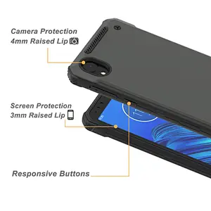 Luxury cell phone case for Motorola E6 matte color ultra thin case for moto e6