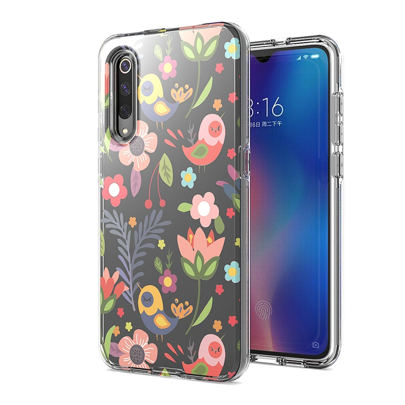 Shock proof High Clear Custom Transparent Private Picture Phone Cases For Mi Redmi Note 8 Pro 9S