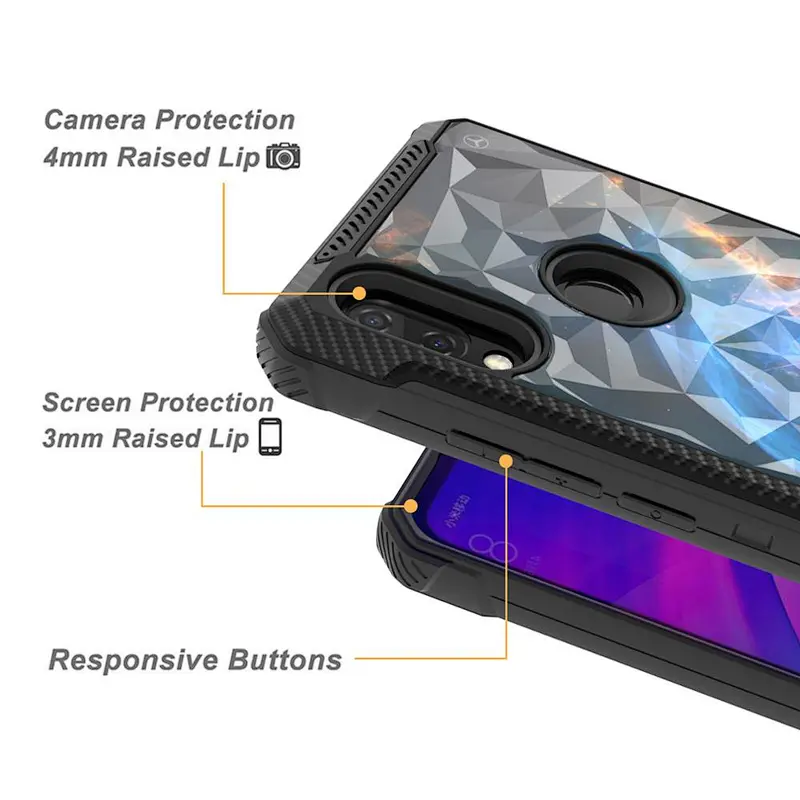 new style phone case,diamond phone accessories,durable phone cover for redmi 7