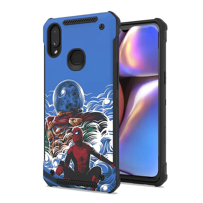 Hot selling ultra thin custom high relief  PC TPU printing case for Samsung A10S A20S A40S A50S