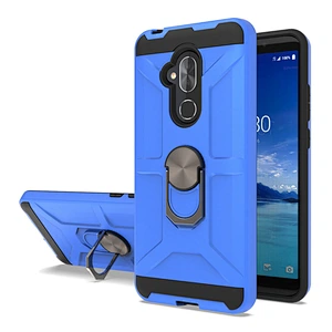 Bulk sale protective PC TPU combo phone case manufacturer for Alcatel 7 Folio Revvl 2 Plus 5059A