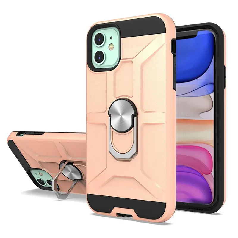 Best Selling 2 In 1 Double Layer Mobile Phone Case Kickstand Phone Case for iphone 11