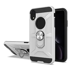 New arrival for IPhone XR case for IPhone 10 case Hybrid armor kickstand case