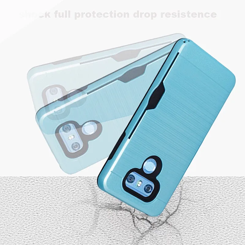 Custom skins for mobile phone accessories wholesale card slot phone case for Moto E5 Plus G7 Power