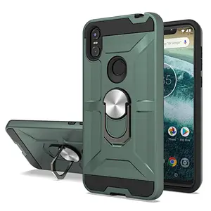 popular phone case with ring holder best cell phone cover for MOTO One/P30 play