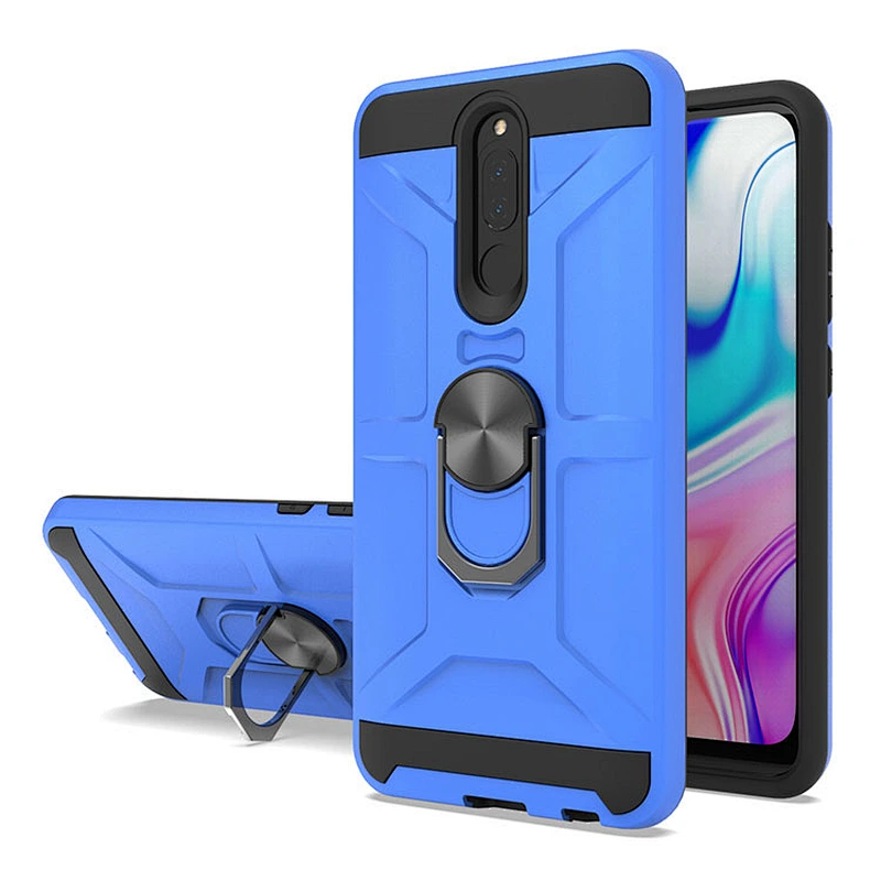 360 kickstand funda para celular ring mobile cell phone case cover for redmi 8 note 8 pro 8A