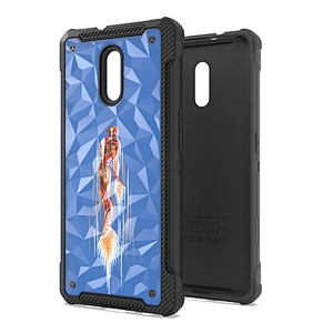 TPU PC Hybrid 2 in 1 Shockproof Defender Cell Phone Case for oppo RENO