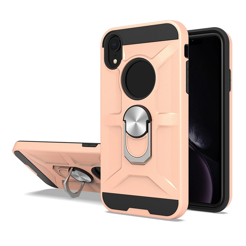 New product fashionable mobile cell phone cover cases with ring kickstand for iPhone X XR XS Max