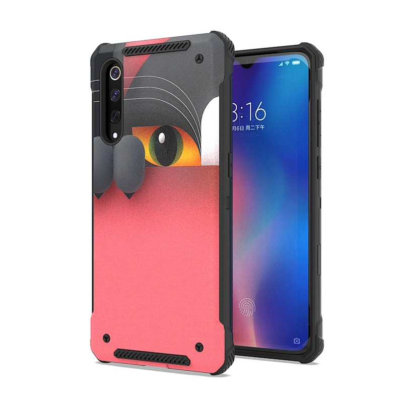 Mobilephone Back Cover TPU PC Custom Design Cell Phone Case For XIAOMI 9 SE For REDMI 7 Y3
