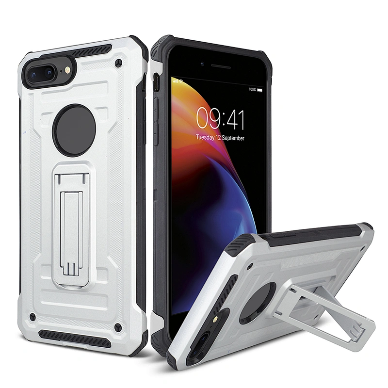 Metal armor kickstand for iphone cover Hybrid Cell Phone Case for iphone XR