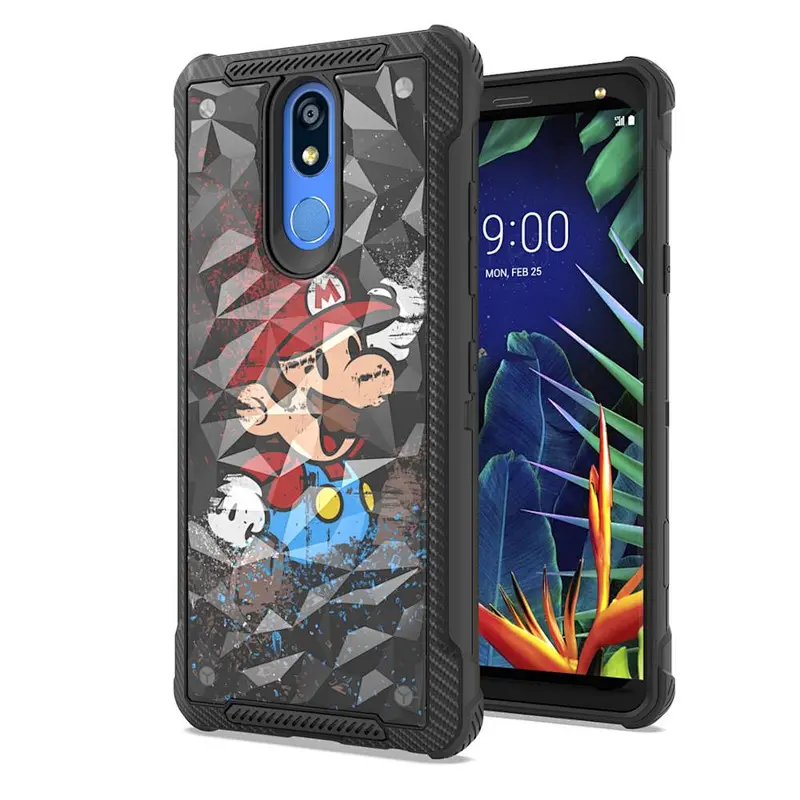 mobile phone case new arrival bright paint cell phone accessories case for HUAWEI Y7