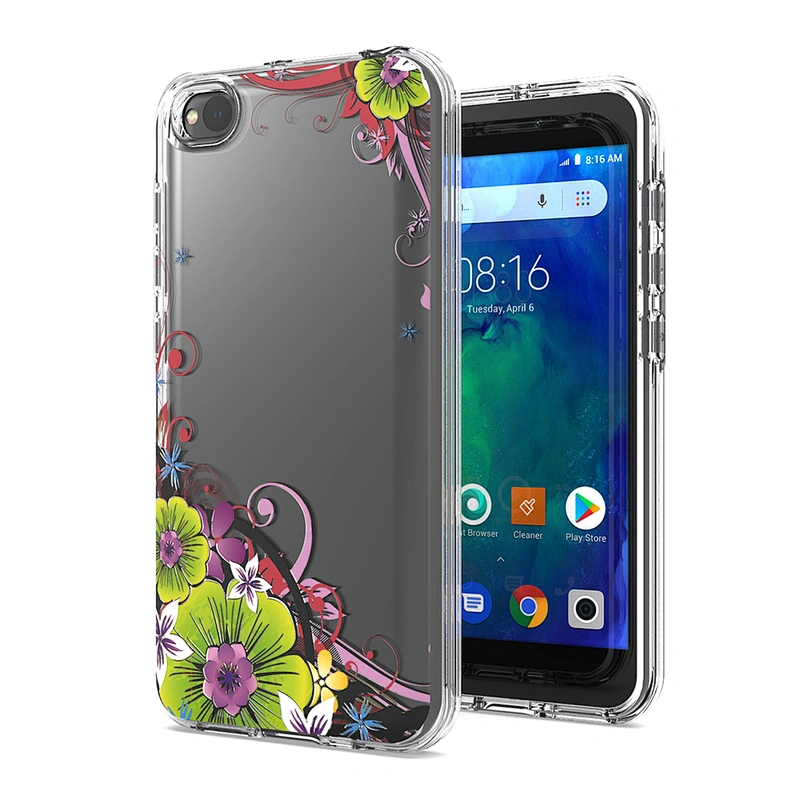 Original Printed Transparent Pattern Fundas Case Hot selling case For Redmi go