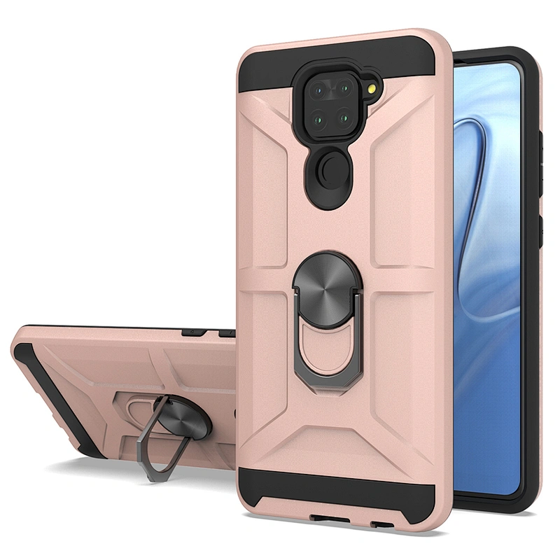 Anti Shock 360 Degree Flexible Kickstand Ring Holder Cell Phone Cases For Mi Redmi 8A Pro Note 9S