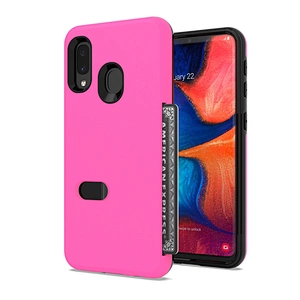 New Design Multifunctional Mobile Accessories Phone Cover with Card Slot for Samsung A10E A20E
