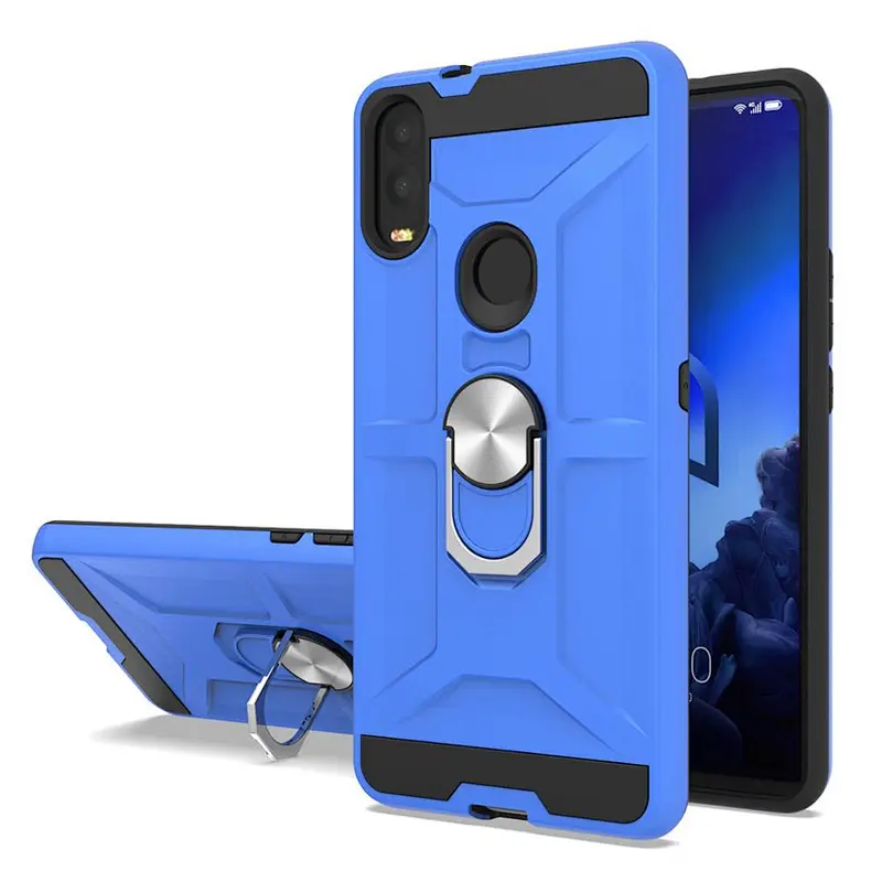 new design durable phone case Magnetic ring holder phone cover for Alcatel 3V 2019/5032W