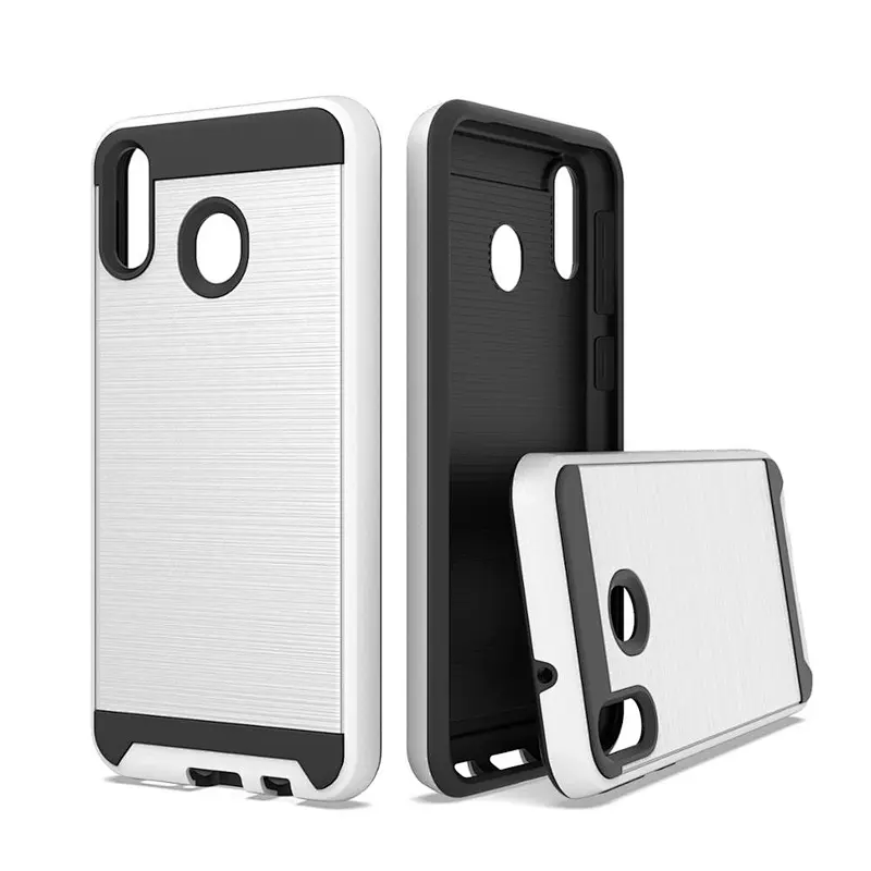 HOT SALE!  TPU PC Fashionable Cell Phone Bags with Brushed Design for Samsung M20