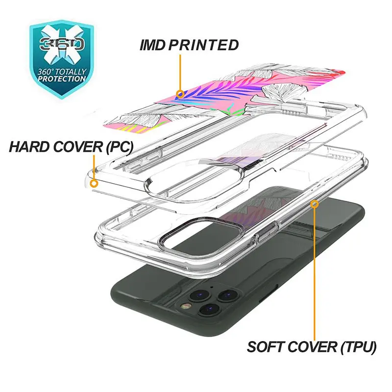 Customized Marble phone case IMD design For IPhone 7 8 Plus XS XR Xs Max 11 pro Max