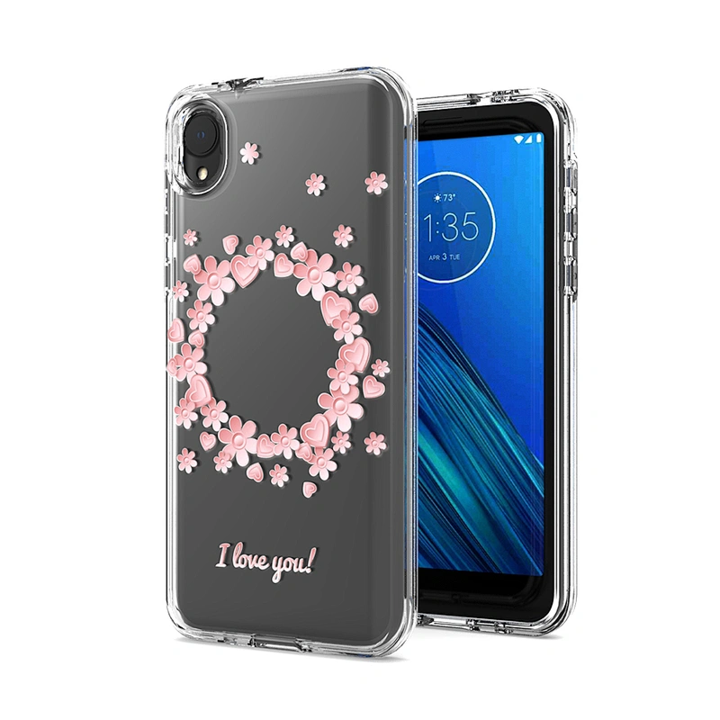 Clear anti shockproof cover case For Motorola E6 Play E5 Play Go G Stylus G8 Play