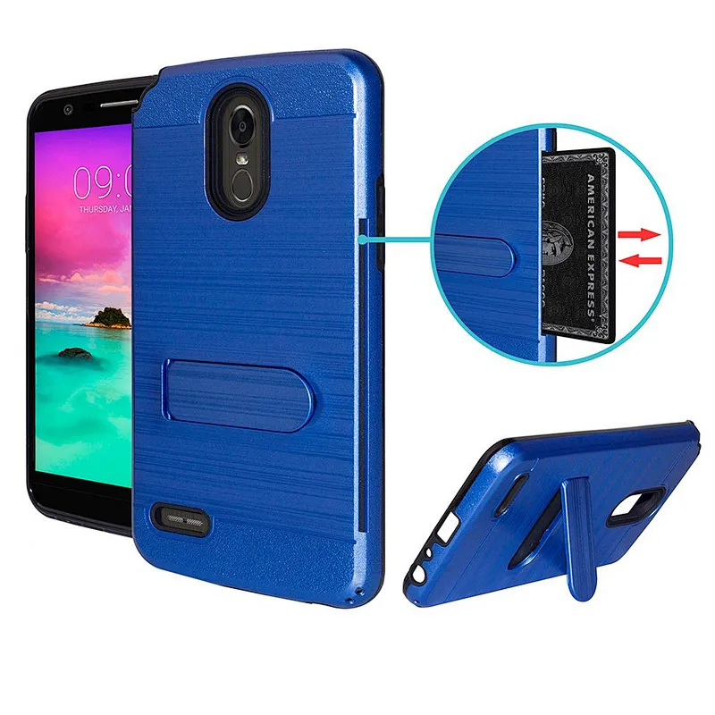 Back Case Kickstand Plug-in Card Mobile Phone Cover For iPhone For I Phone 6 7 8 X XR XS Max