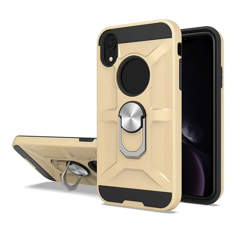 New product fashionable mobile cell phone cover cases with ring kickstand for iPhone X XR XS Max