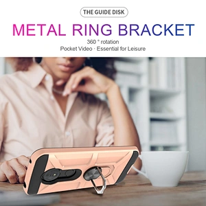360 ring holder metal kickstand mobile cell phone cover case for HUAWEI P40 Lite Nova 5T P Smart Z Y5 2019