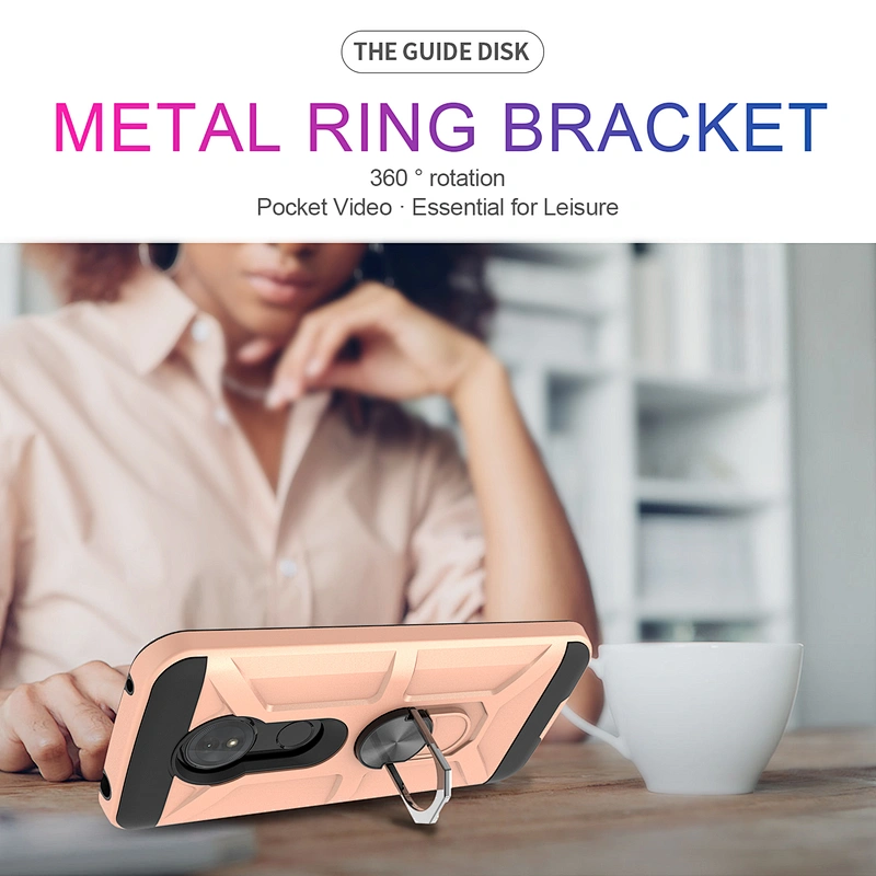 360 ring holder metal kickstand mobile cell phone cover case for HUAWEI P40 Lite Nova 5T P Smart Z Y5 2019