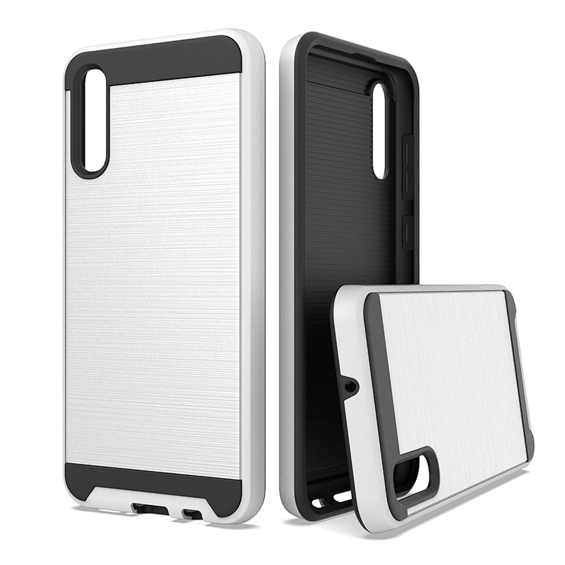 Hot Products TPU PC Scratchproof Mobile Phone Cover with Custom Brushed Design for Samsung Galaxy A70