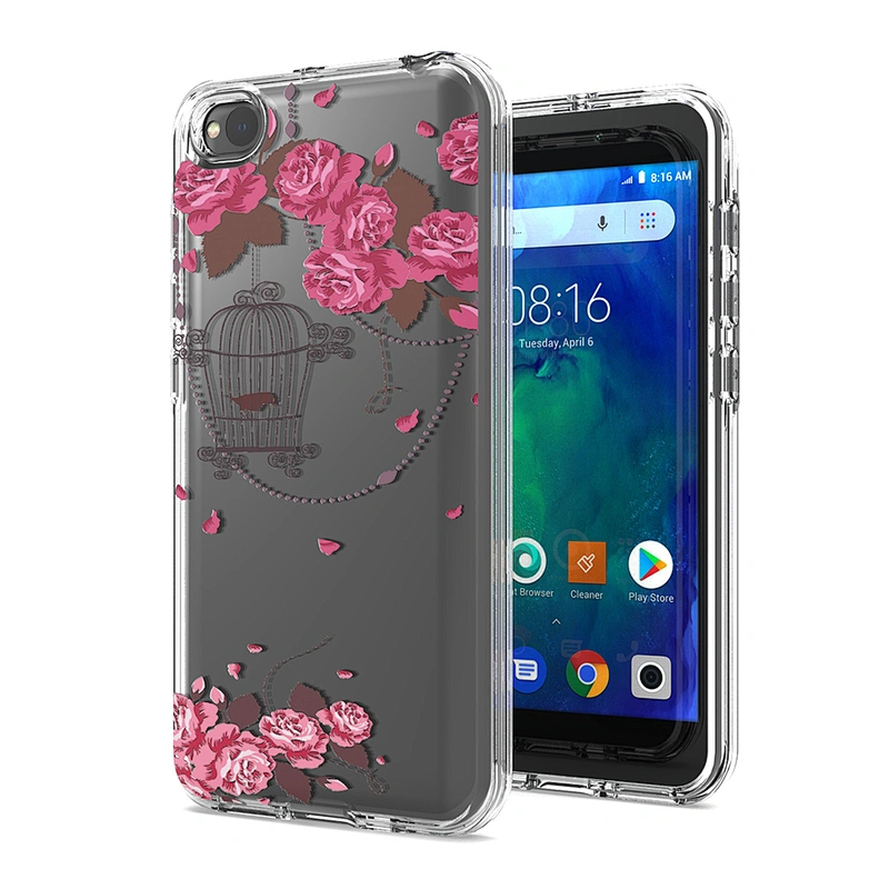 Original Printed Transparent Pattern Fundas Case Hot selling case For Redmi go