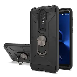 Hot sale phone cases for Alcatel 5052W shockproof mobile back cover with ring holder for Alcatel Revvl 2
