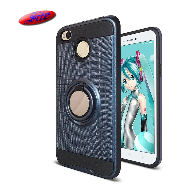 Magnet Car Bracket Function Kickstand Mobile Phone Case phone accessories for Redmi 4X
